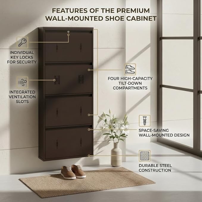 Metal Shoe Rack Manufacturer in Delhi NCR | Space Saving Shoe Organizer – Welbuilt Products