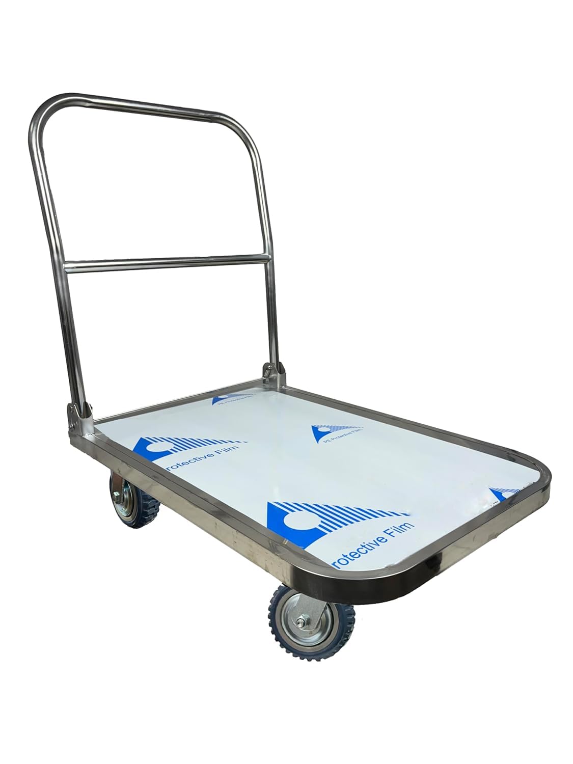 EverBest® Portable Platform Trolley Cart for Lifting Heavy Weight, (700 Kg Capacity Stainless Steel)-Trollays-Welbuilt Products-Aman Overseas