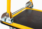 Welbuilt® EverBest® 300 Kg Portable Folding Metal Hand Platform Trolley for Material Handling | 2-Year Warranty | Industrial Cart with 360° Rotating Wheels for Home & Warehouse Use-Material Handling Products-Welbuilt Products-Aman Overseas