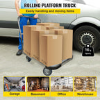 EverBest® Portable Platform Trolley Cart for Lifting Heavy Weight, (700 Kg Capacity Stainless Steel)-Trollays-Welbuilt Products-Aman Overseas