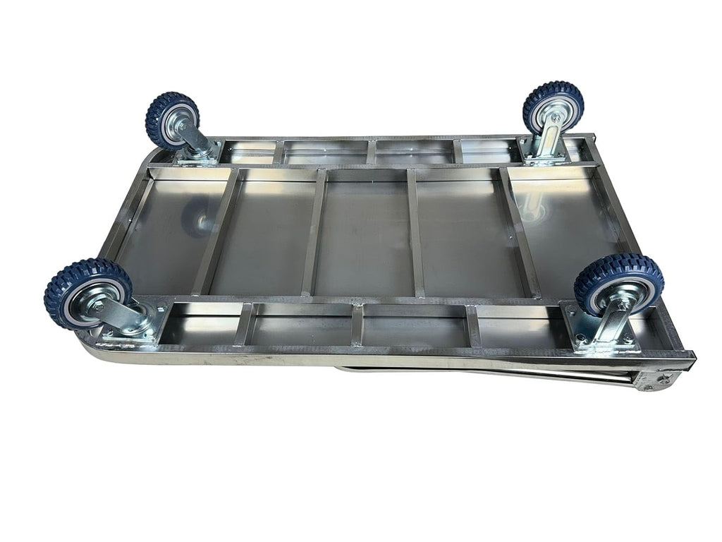 Welbuilt® 700 kg Capacity Portable Stainless Steel Platform Trolley for Lifting Heavy Weight-Trollays-Welbuilt Products-Aman Overseas