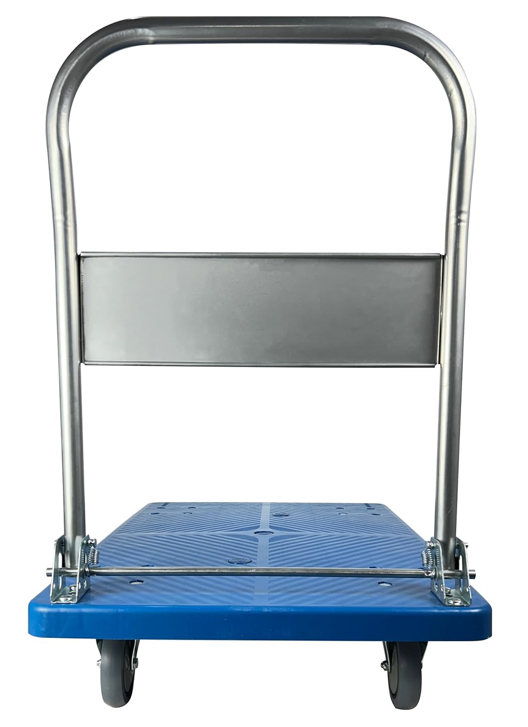 Welbuilt 300kg Capacity Plastic Foldable Platform Trolley for Heavy Weight/Material Handling Goods Trolley for Home, Office, Warehouse & Industries