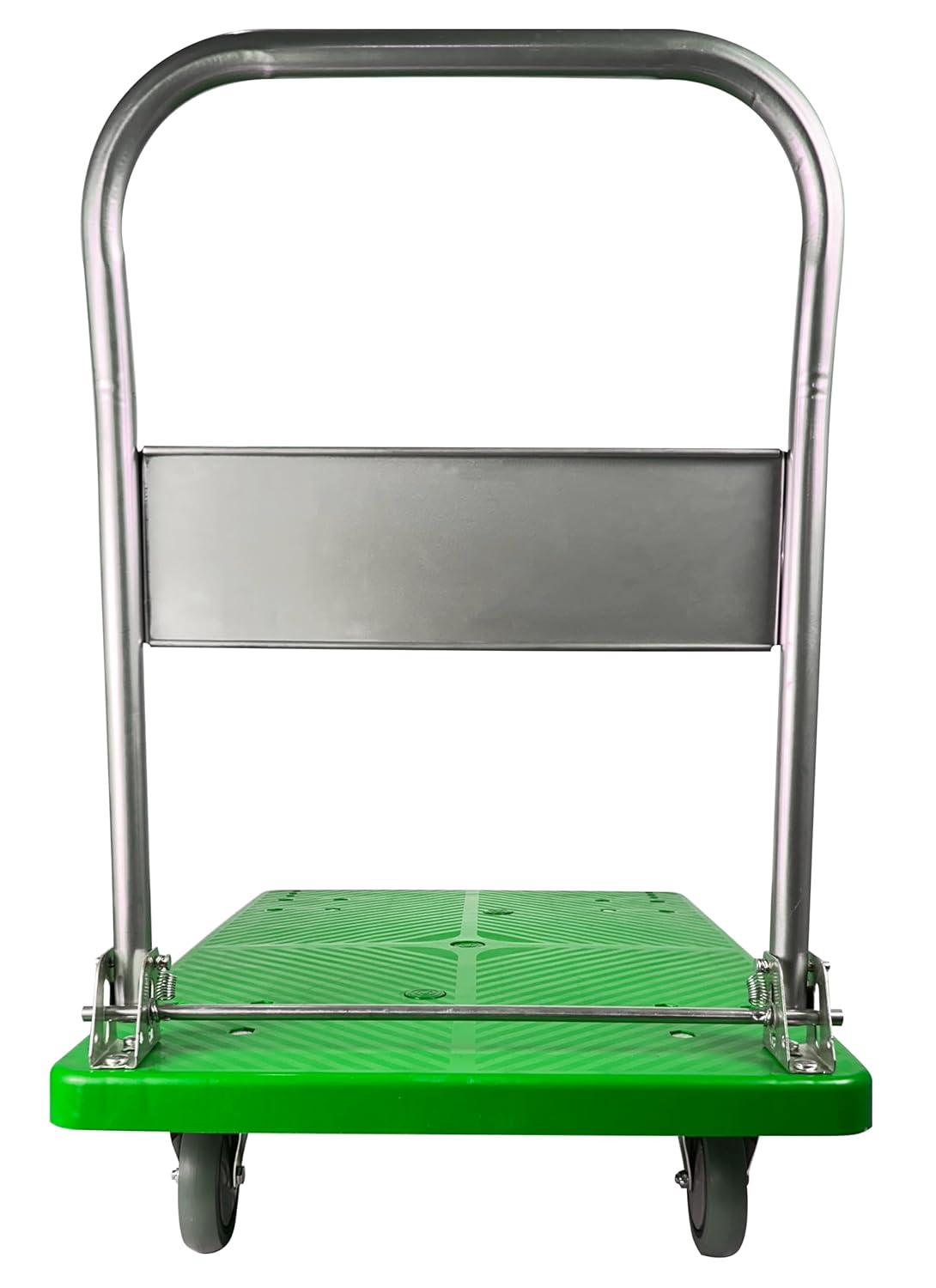 Welbuilt 300kg Capacity Plastic Foldable Platform Trolley for Heavy Weight/Material Handling Goods Trolley for Home, Office, Warehouse & Industries